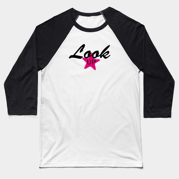 Look Up Baseball T-Shirt by Own LOGO